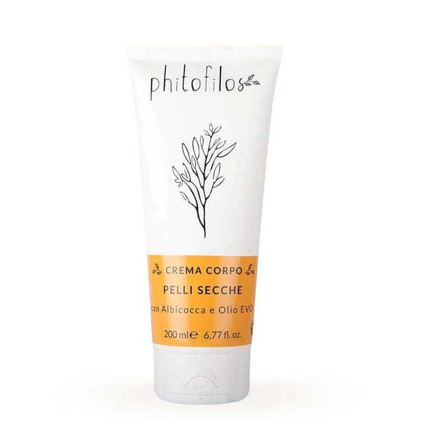 Crema Corpo Pelli Secche con Albicocca e Olio EVO