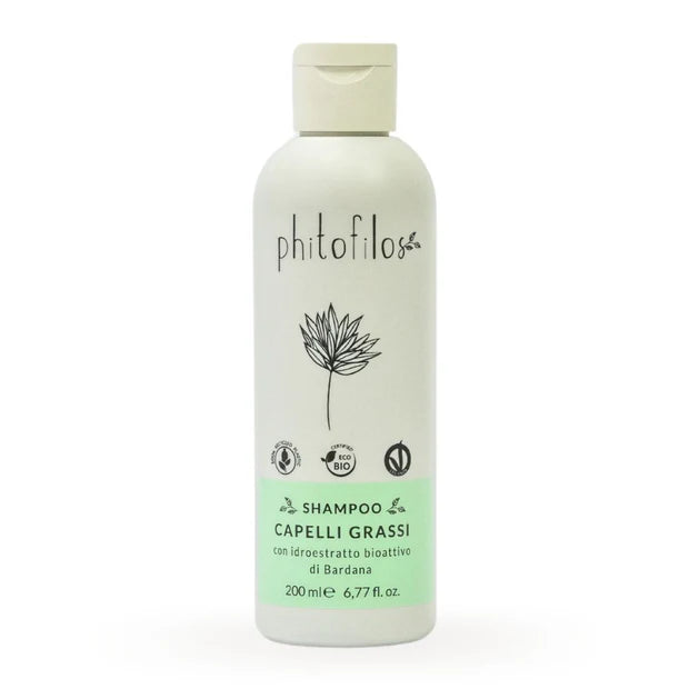 Shampoo Capelli Grassi con Bardana