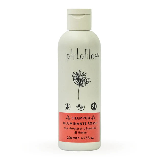 Shampoo Illuminante Rosso con Hennè