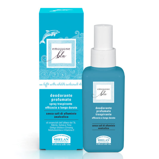 Emozione Blu Deodorante Profumato spray traspirante