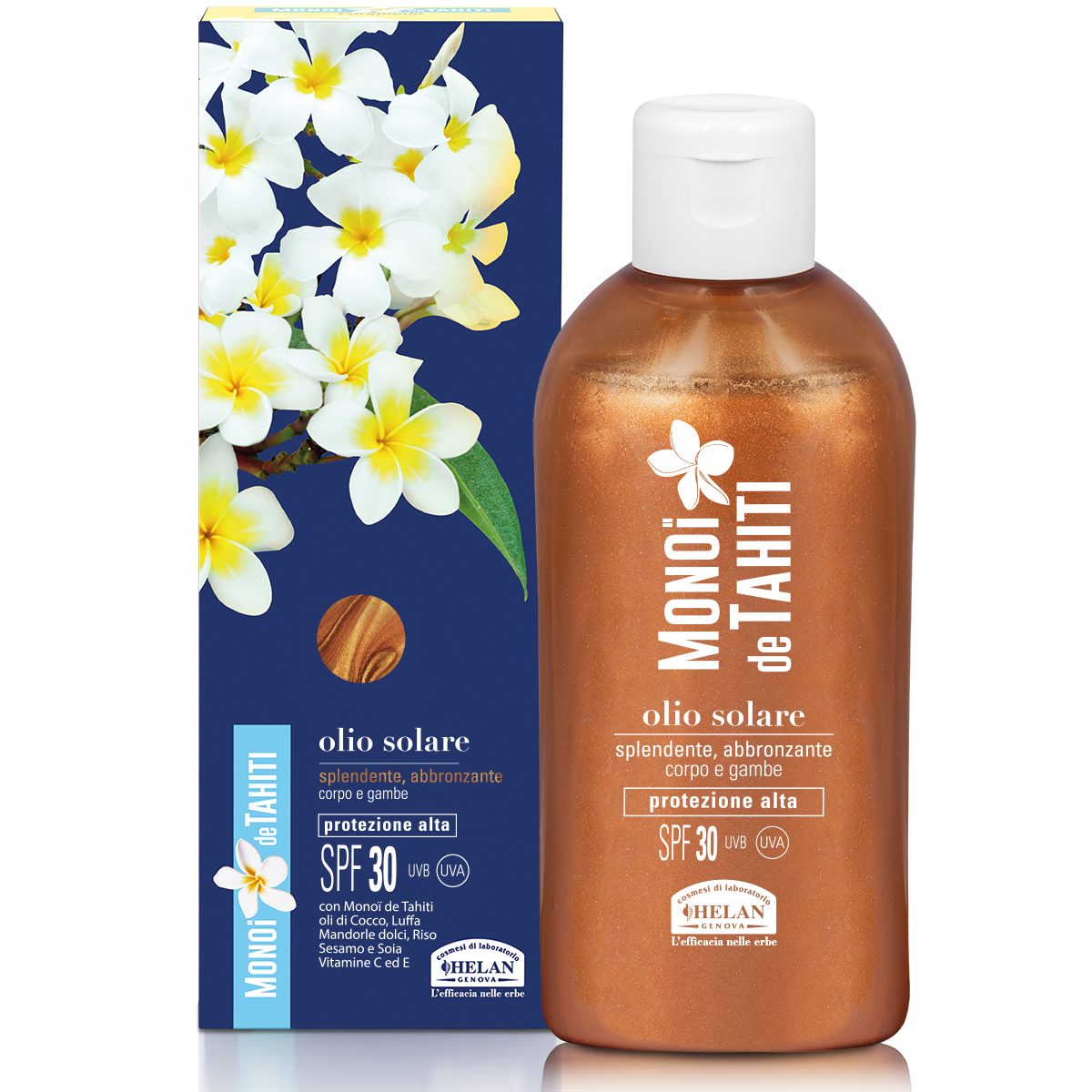 Olio Solare Splendente Abbronzante SPF30