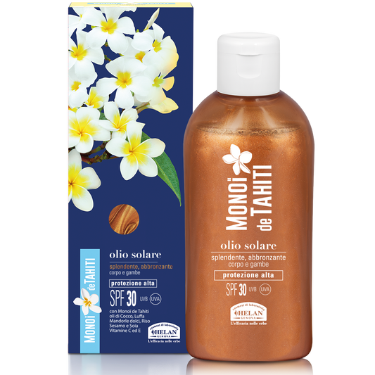 Olio Solare Splendente Abbronzante SPF30