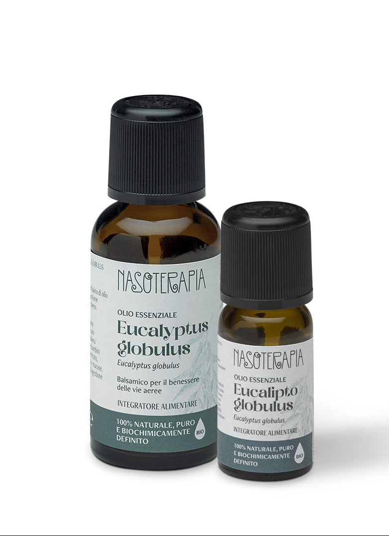 Olio essenziale puro Bio di Eucalipto Globulus