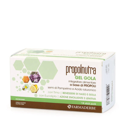 Propolnutra Gola Gel 14 stick da 10 mL