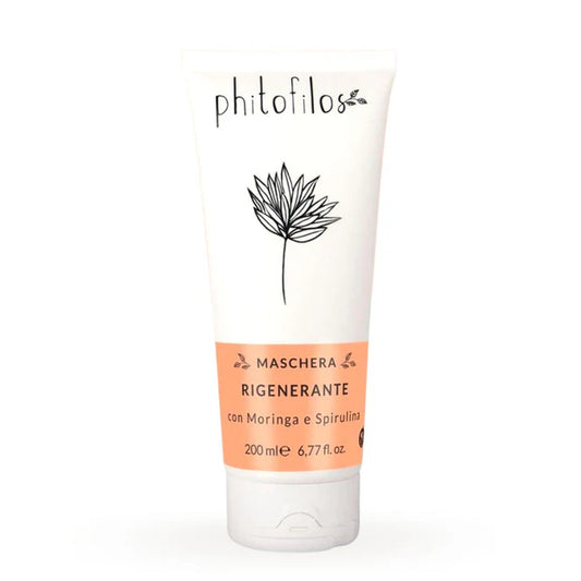 Maschera Rigenerante con Moringa e Spirulina