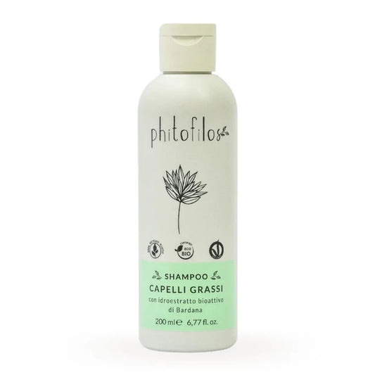 Shampoo Capelli Grassi con Bardana