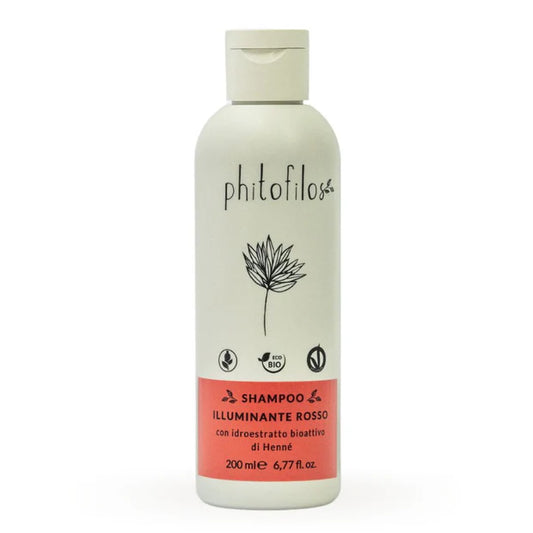 Shampoo Illuminante Rosso con Hennè
