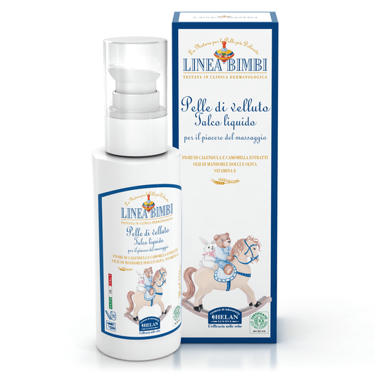 Pelle di Velluto Talco Liquido Linea Bimbi Helan